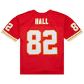Kieara KC.Chiefs #82 Dante Hall Mitchell & Ness Red 2002 Legacy Replica Jersey