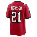 Kieara TB.Buccaneers #21 Benjamin Morrison Red Team Game Jersey