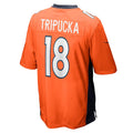 Kieara D.Broncos #18 Frank Tripucka Orange Retired Player Jersey