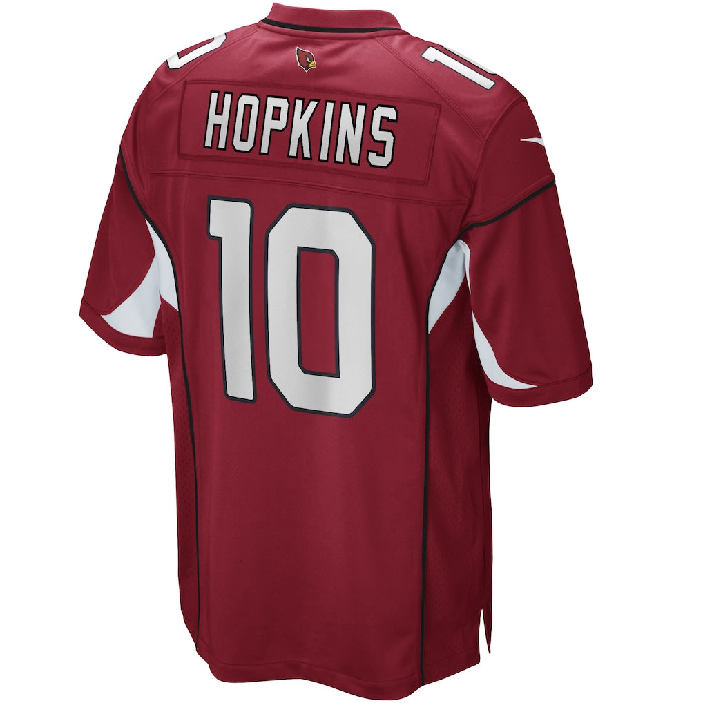 Kieara A.Cardinals #10 DeAndre Hopkins Cardinal Game Player Jersey