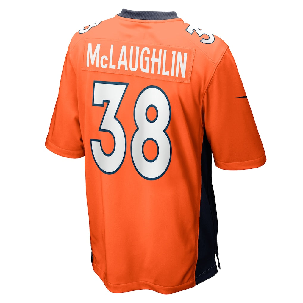 Kieara D.Broncos #38 Jaleel McLaughlin Orange Game Jersey