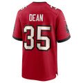 Kieara TB.Buccaneers #35 Jamel Dean Red Game Jersey