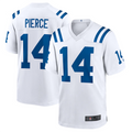 Kieara #14 Alec Pierce Player IN.Colts Away Game Stitched Jerseys - White