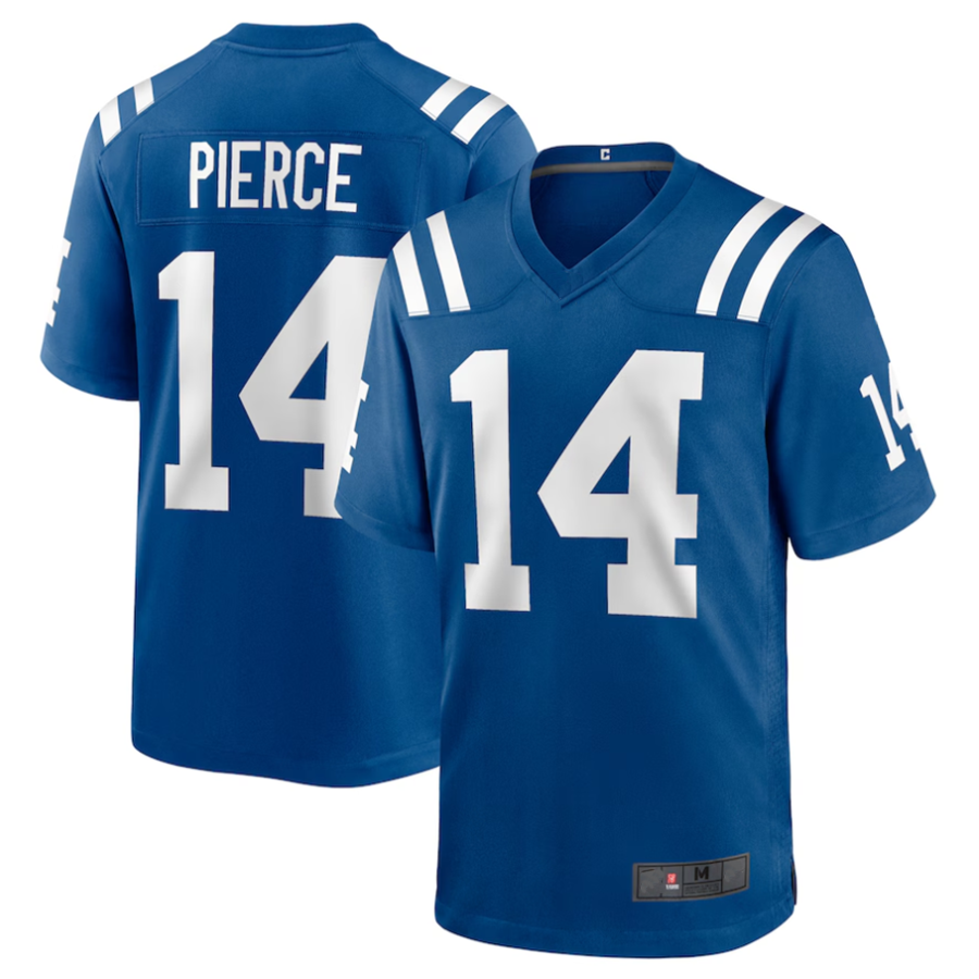 Kieara #14 Alec Pierce Player IN.Colts Player Game Stitched Jerseys - Royal