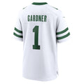 Kieara NY.Jets #1 Ahmad Sauce Gardner Legacy White Game Jersey