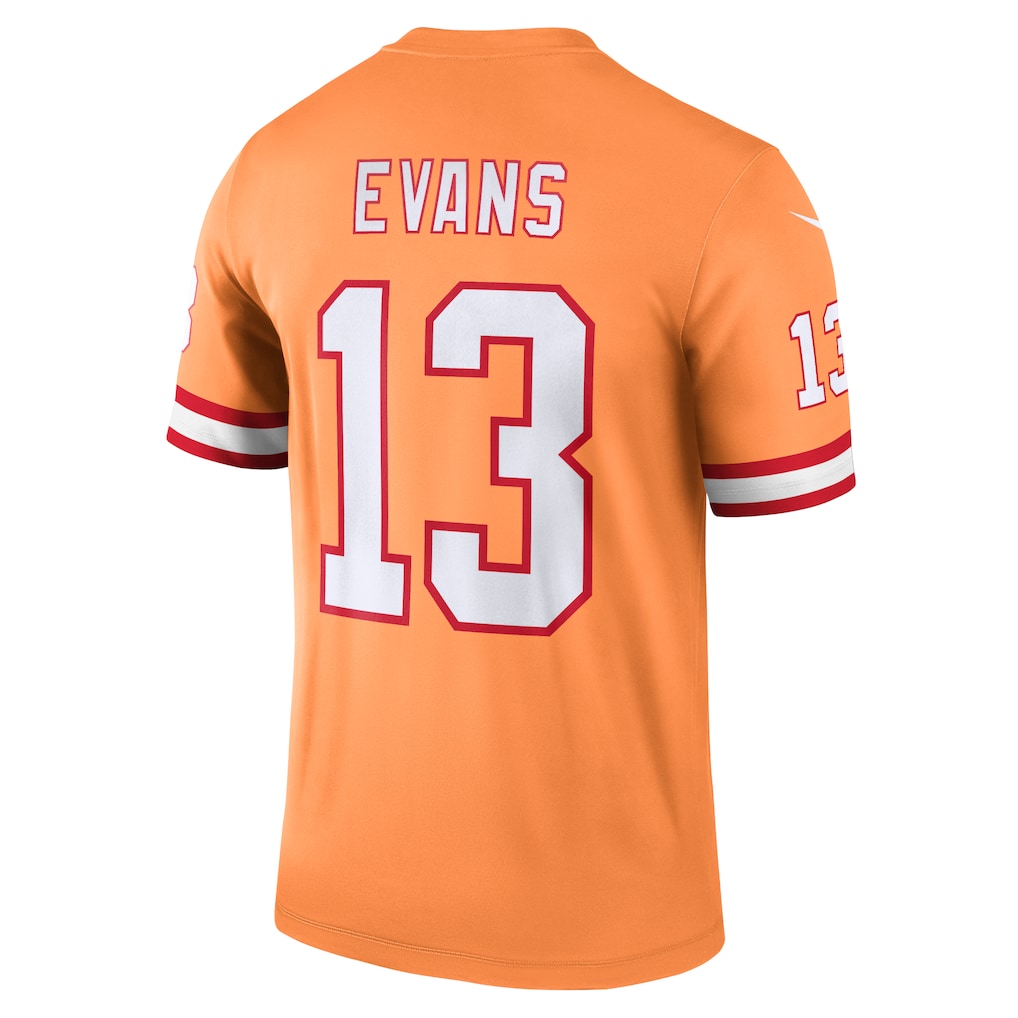 Kieara TB.Buccaneers #13 Mike Evans Orange Legend Player Performance Top Jersey