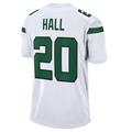 Kieara #20 Breece Hall Player NY.Jets White Away Game Stitched Jersey