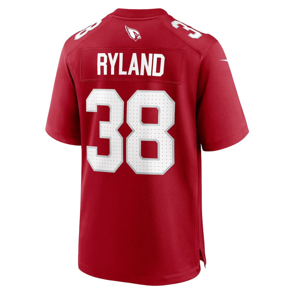 Kieara A.Cardinals #38 Chad Ryland Cardinal Team Game Jersey