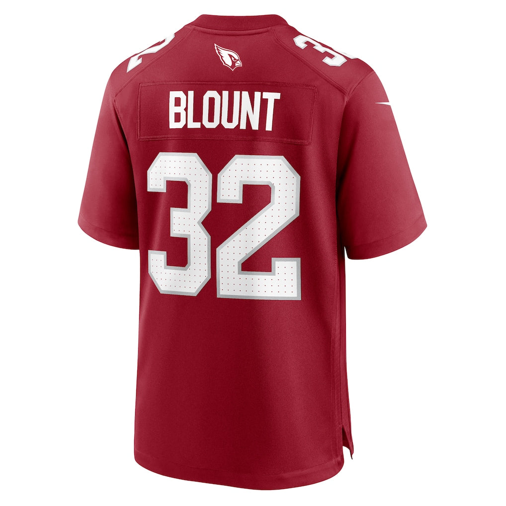 Kieara A.Cardinals #32 Joey Blount Cardinal Team Game Jersey