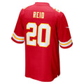 Kieara KC.Chiefs #20 Justin Reid Red Game Jersey