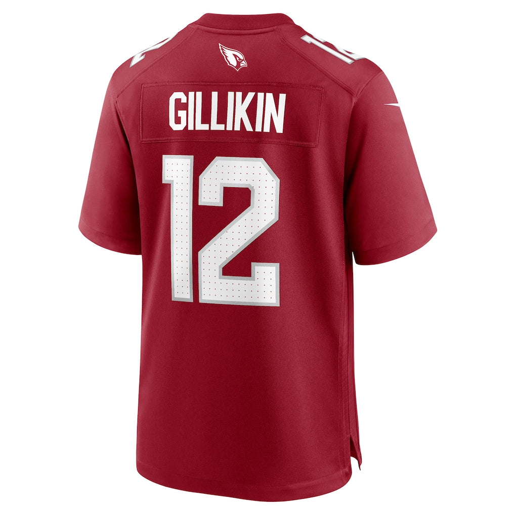 Kieara A.Cardinals #12 Blake Gillikin Cardinal Team Game Jersey