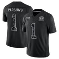 Kieara GB.Packers #1 Micah Parsons Player Black Limited 2026 Salute to Service Home Game Stitched Jerseys