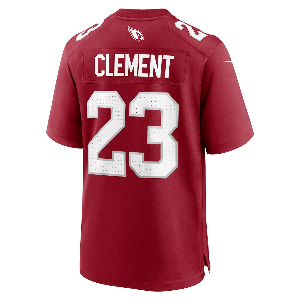 Kieara A.Cardinals #23 Corey Clement Cardinal Team Game Jersey