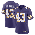 Kieara #43 Andrew Van Ginkel Player MN.Vikings Purple Game Stitched Jerseys