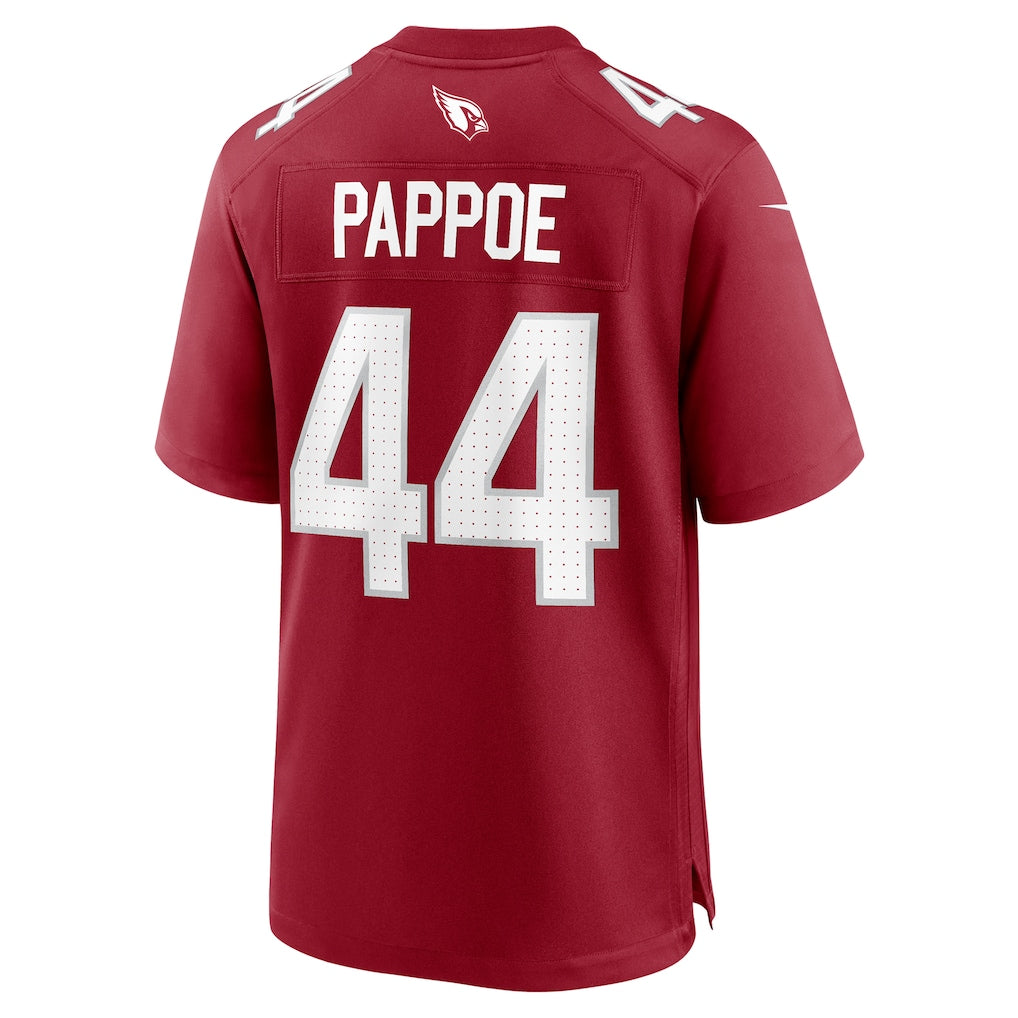Kieara A.Cardinals #44 Owen Pappoe Cardinal Team Game Jersey