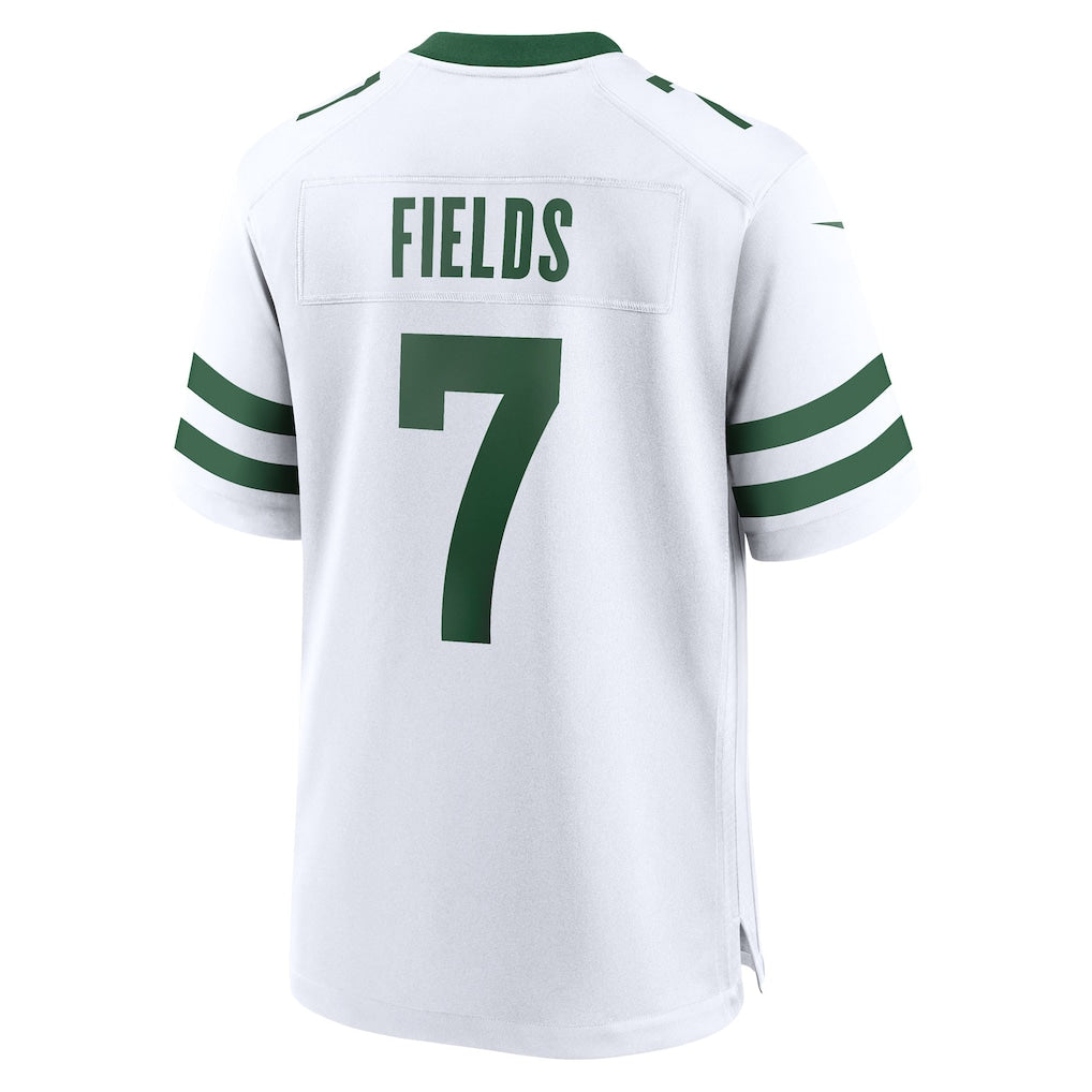 Kieara NY.Jets #7 Justin Fields Legacy White Game Jersey