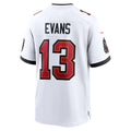 Kieara TB.Buccaneers #13 Mike Evans White Game Jersey