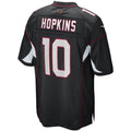 Kieara A.Cardinals #10 DeAndre Hopkins Black Game Player Jersey