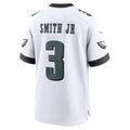 Kieara P.Eagles #3 Nolan Smith White Game Jersey