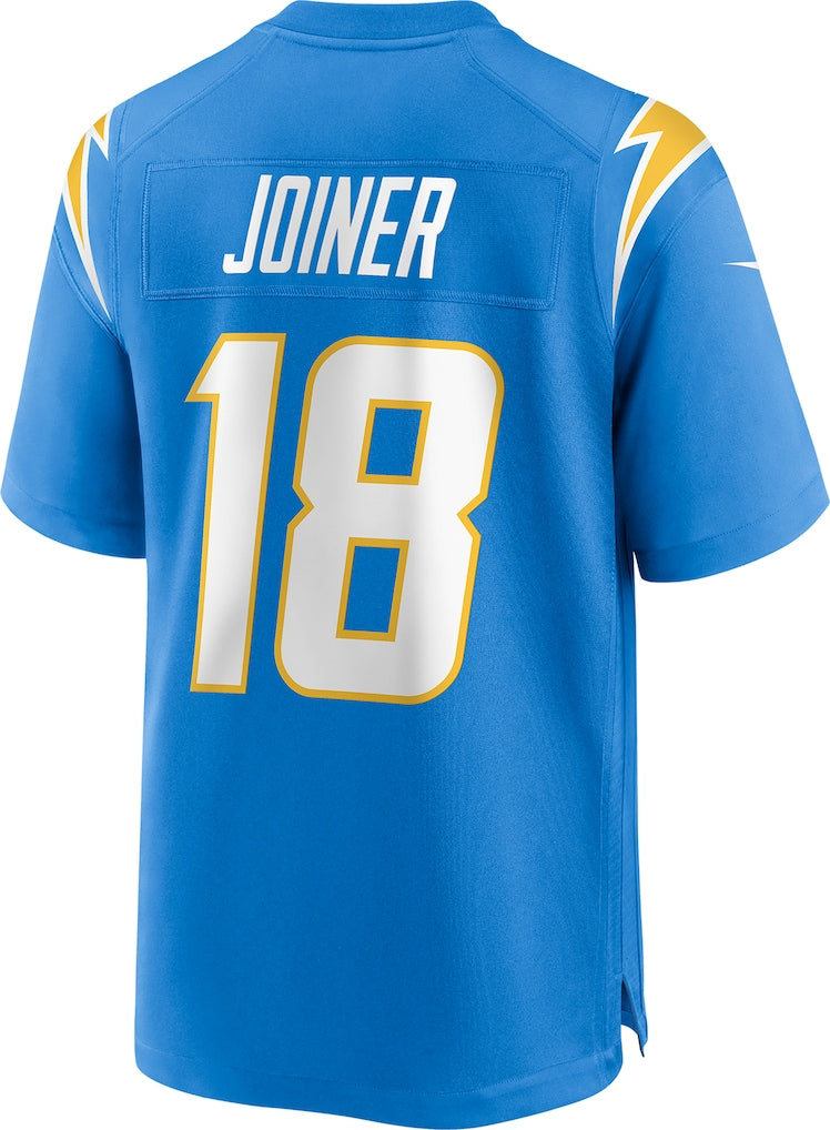 Kieara LA.Chargers #18 Charlie Joiner Powder Blue Game Retired Player Jersey