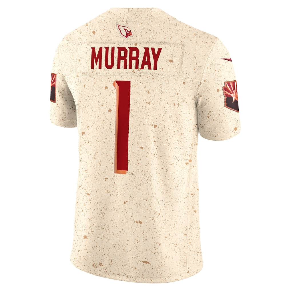 Kieara A.Cardinals #1 Kyler Murray Natural 2025 Rivalries Collection Limited Jersey