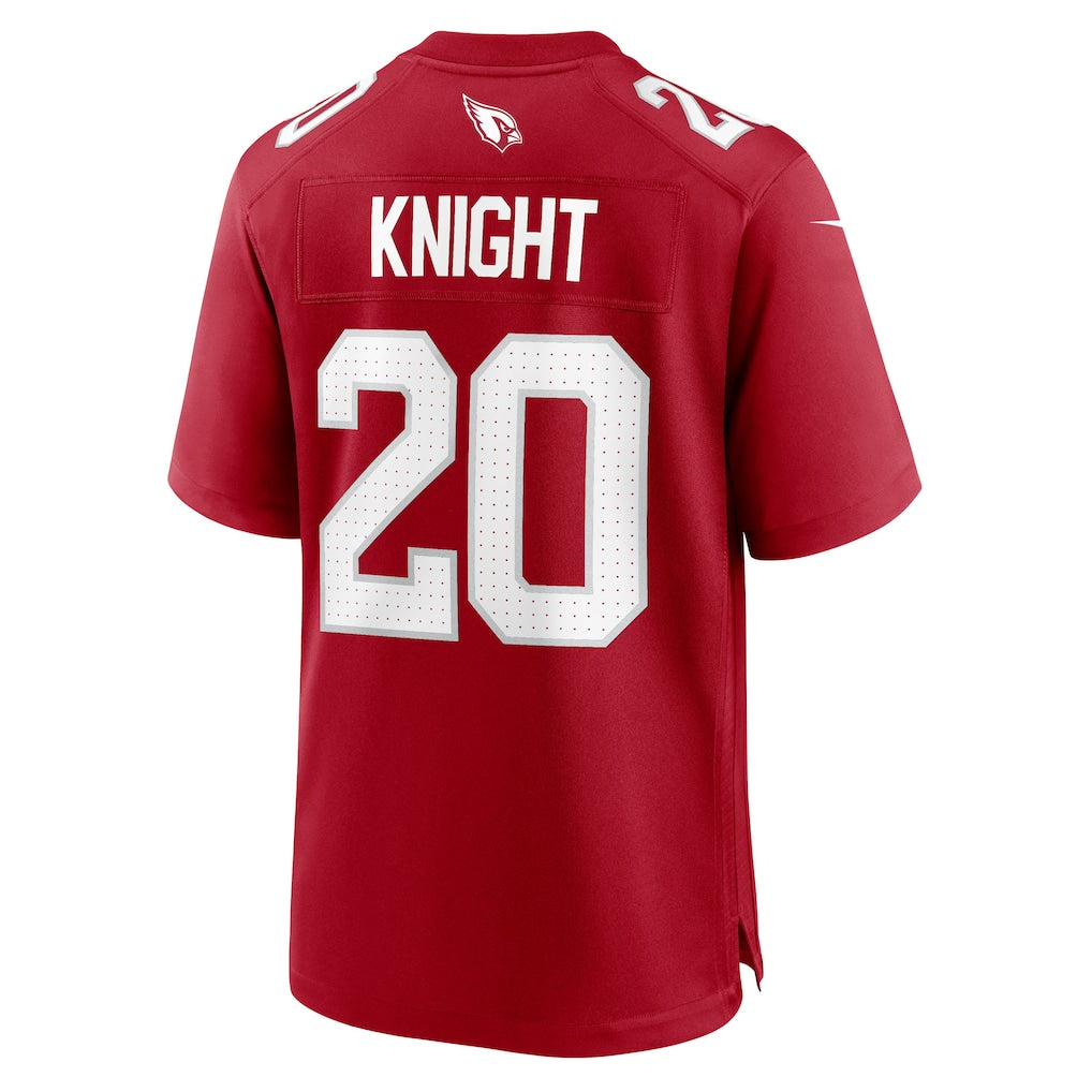 Kieara A.Cardinals #20 Zonovan Knight Cardinal Team Game Jersey
