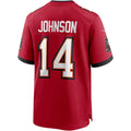 Kieara TB.Buccaneers #14 Brad Johnson Red Game Retired Player Jersey