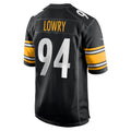 Kieara P.Steelers #94 Dean Lowry Black Game Jersey