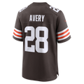 Kieara C.Browns #28 Tre Avery Brown Team Game Jersey