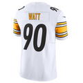 Kieara #90 T.J. Watt Player P.Steelers White Vapor F.U.S.E. Limited Stitched Jersey