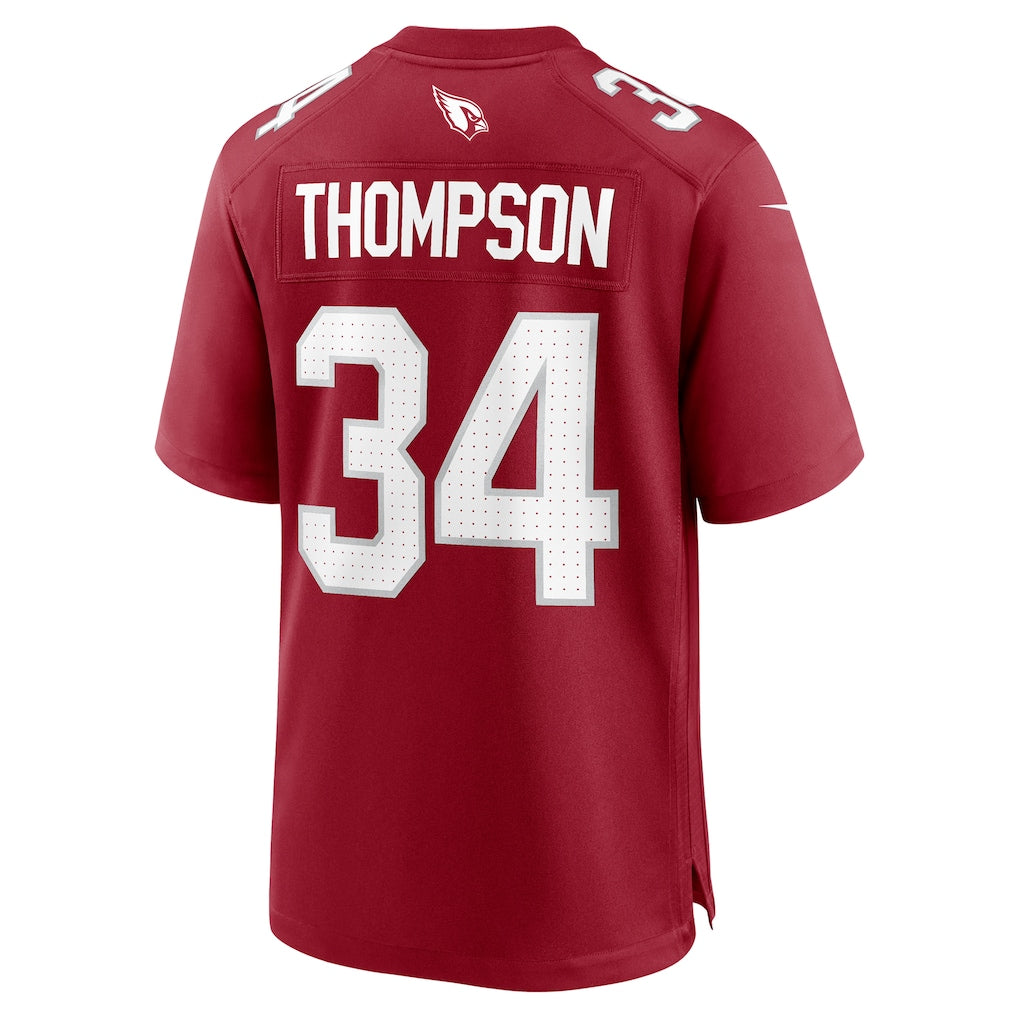 Kieara A.Cardinals #34 Jalen Thompson Cardinal Team Game Jersey