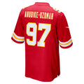 Kieara KC.Chiefs #97 Felix Anudike-Uzomah Red Game Jersey