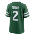 Kieara NY.Jets #2 Tyrod Taylor Legacy Green Team Game Jersey