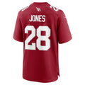 Kieara A.Cardinals #28 Elijah Jones Cardinal Team Game Jersey