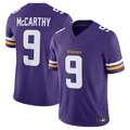 Kieara #9 J.J. McCarthy Player MN.Vikings Purple Vapor F.U.S.E. Limited Stitched Jerseys