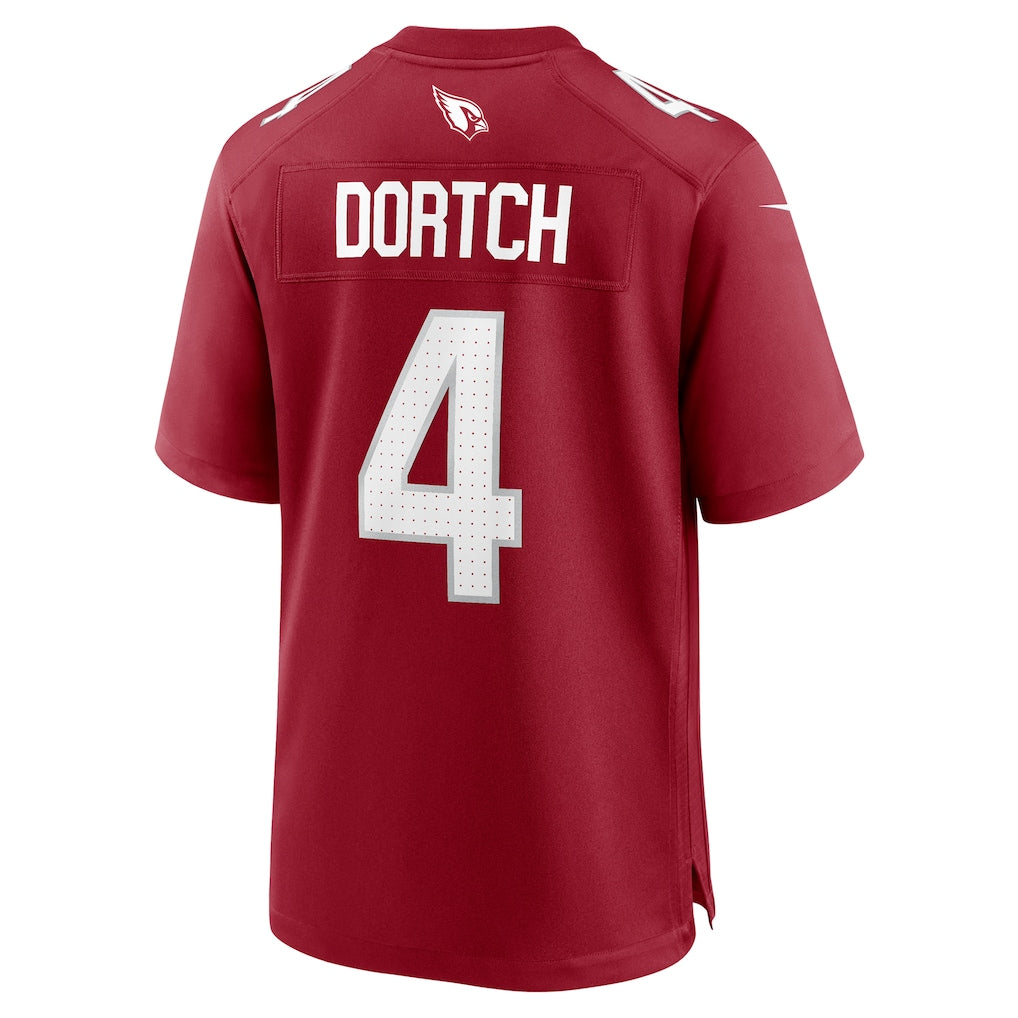 Kieara A.Cardinals #4 Greg Dortch Cardinal Team Game Jersey