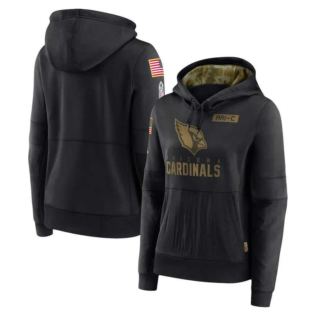 Kieara A.Cardinals Black Salute to Service Limited Hoodies Blank Player Stitched Jerseys