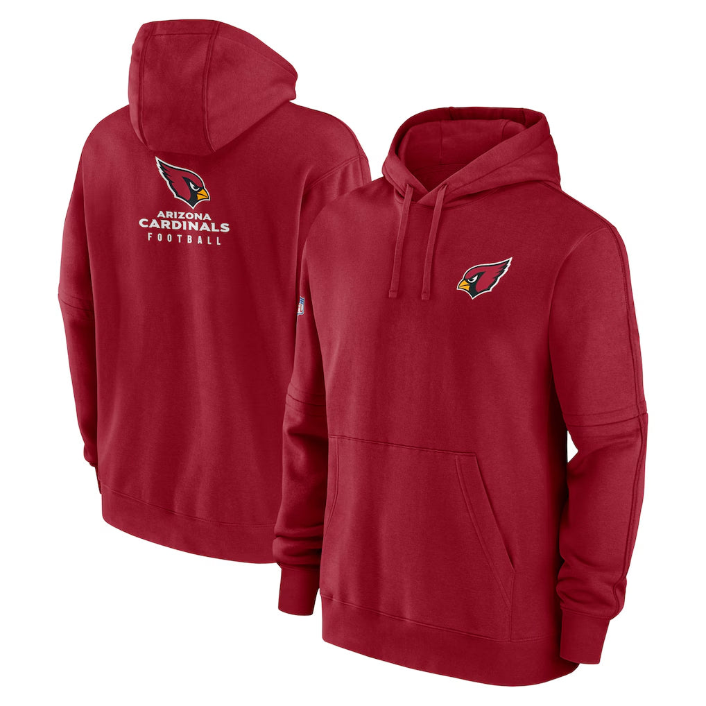 Kieara A.Cardinals Red Salute to Service Limited Hoodies Blank Player Stitched Jerseys
