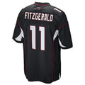 Kieara A.Cardinals #11 Larry Fitzgerald Player Black Game Stitched Jerseys