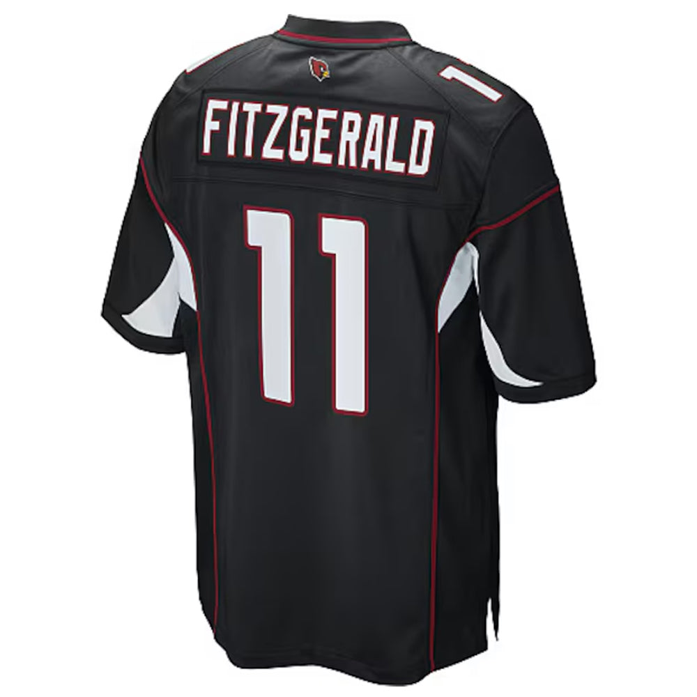 Kieara A.Cardinals #11 Larry Fitzgerald Player Black Game Stitched Jerseys