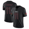 Kieara A.Cardinals #11 Larry Fitzgerald Player Black Impact Limited Home Game Stitched Jerseys