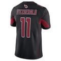 Kieara A.Cardinals #11 Larry Fitzgerald Player Black Vapor Untouchable Color Rush Limited Stitched Jerseys