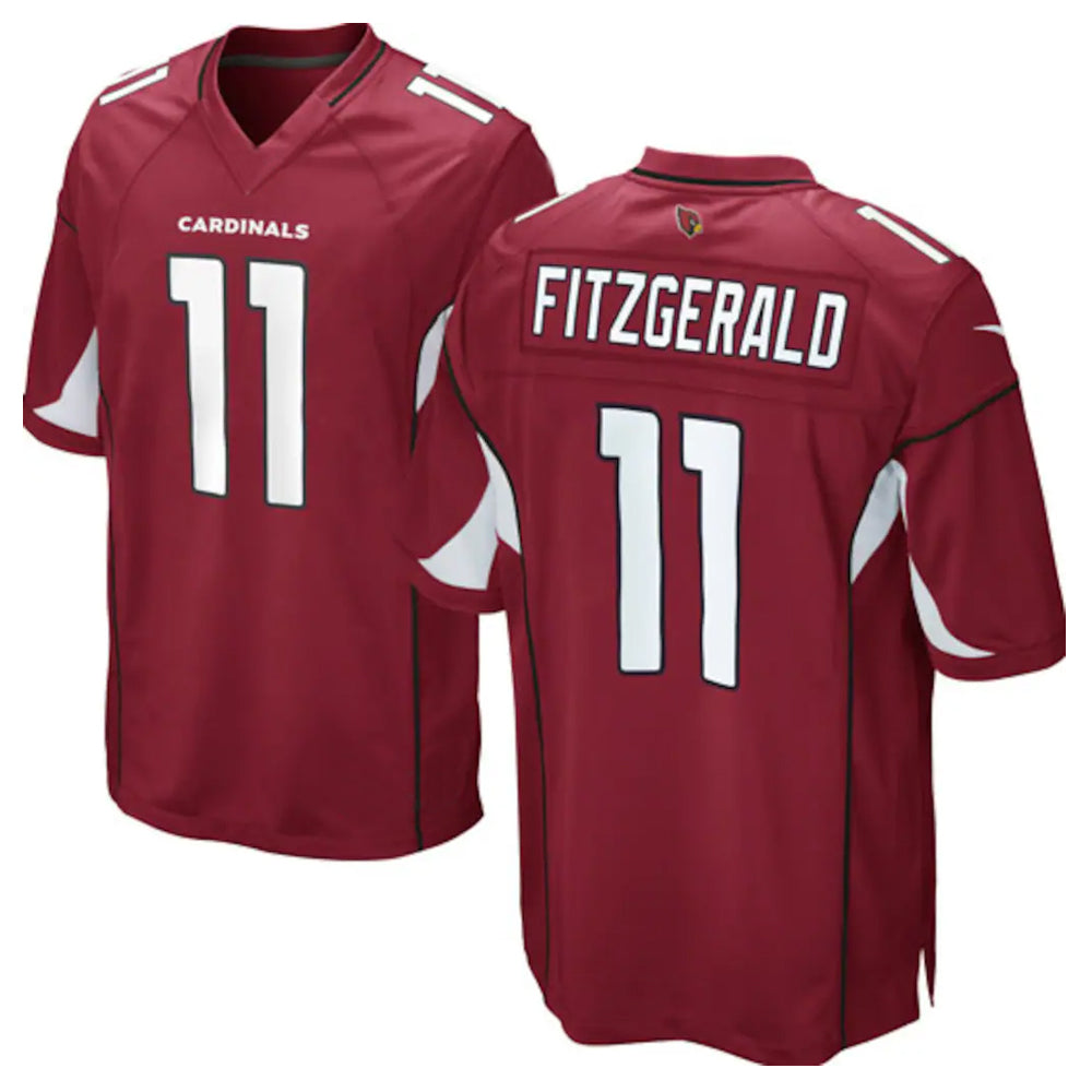 Kieara A.Cardinals #11 Larry Fitzgerald Player Cardinal Game Stitched Jerseys