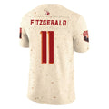 Kieara A.Cardinals #11 Larry Fitzgerald Player Cream Rivalries Collection Vapor Limited Home Game Stitched Jerseys