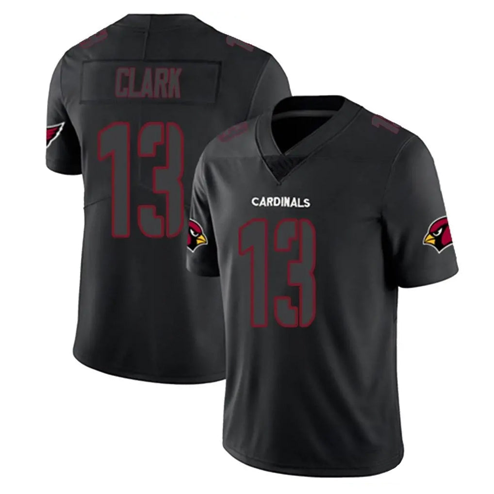 Kieara A.Cardinals #13 Kei'Trel Clark Player Black Impact Limited Home Game Stitched Jerseys