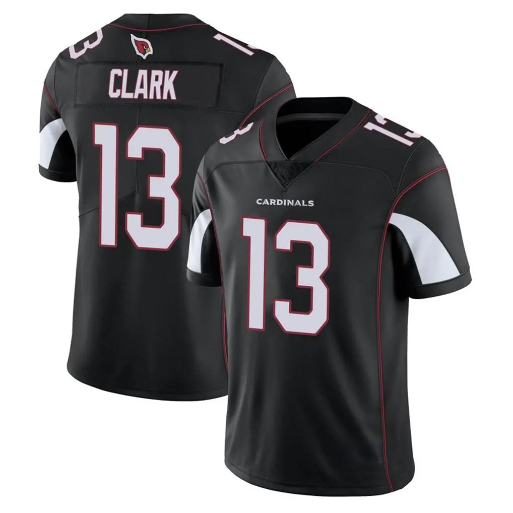 Kieara A.Cardinals #13 Kei'Trel Clark Player Black Vapor Limited Home Game Stitched Jerseys