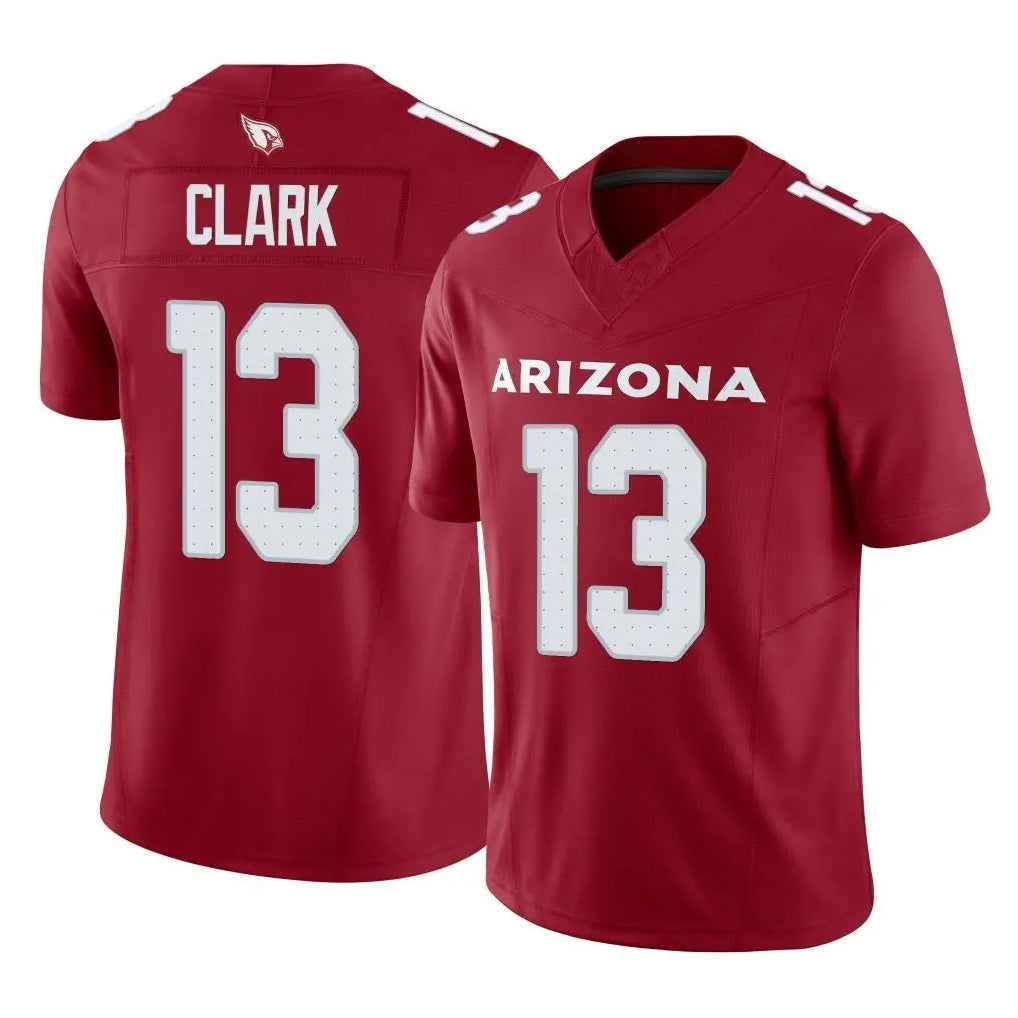 Kieara A.Cardinals #13 Kei'Trel Clark Player Cardinal Vapor F.U.S.E. Limited Home Game Stitched Jerseys