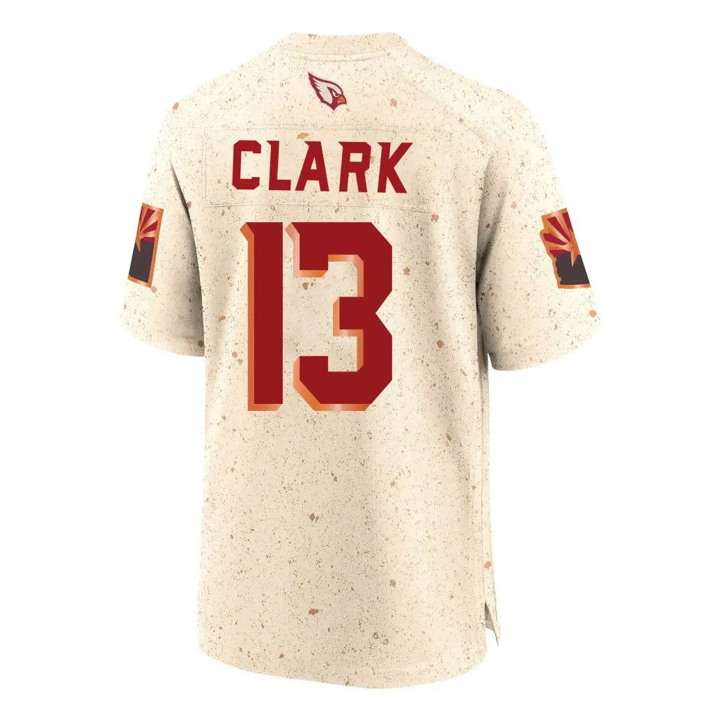 Kieara A.Cardinals #13 Kei'Trel Clark Player Cream Rivalries Collection Game Stitched Jerseys