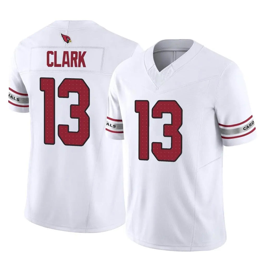 Kieara A.Cardinals #13 Kei'Trel Clark Player White Vapor F.U.S.E. Limited Home Game Stitched Jerseys