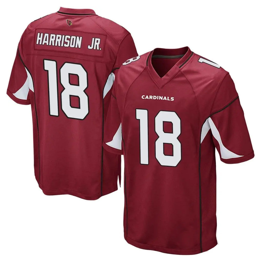Kieara A.Cardinals #18 Marvin Harrison Jr. Player Cardinal Home Game Stitched Jerseys